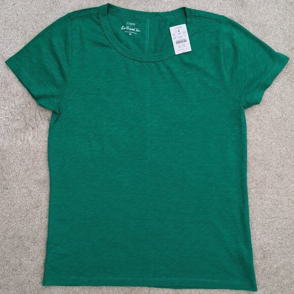 NWT J.Crew Factory green t-shirt medium - Picture 1 of 3